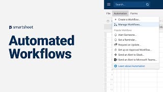 Automated Workflows Overview [upl. by Lyrrehs]