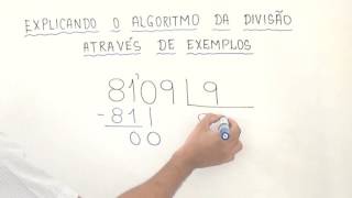 Explicando o Algoritmo da Divisão [upl. by Martinelli]