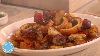 Seasonal Roasted Vegetables  Martha Stewart [upl. by Aneeras]