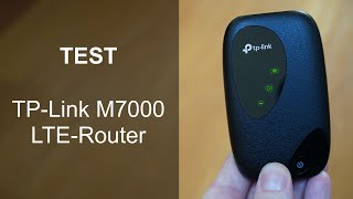 Test TPLink M7000 mobiler LTERouter [upl. by Hyo]