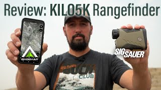 Range an animal  drop a pin REVIEW Sig Sauer’s KILO K Series [upl. by Llenrap60]