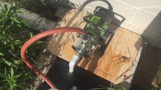 Harbor Freight Irrigation Pump [upl. by Corabel]