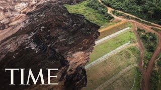 58 People Dead And Over 300 Missing After Brazilian Dam Collapse  TIME [upl. by Lraed]