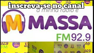 Rádio Massa FM 929 São Paulo  SP  Brasil [upl. by Netty]