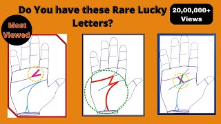 Rare Lucky Signs M X V in Your hand Palm Palmistry  Sudden wealth Lines Sai Suvajit Astrologer [upl. by Jeramie]