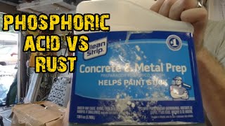 Phosphoric acid vs Rust  Madstiles [upl. by Duncan]