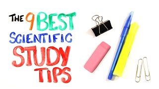 The 9 BEST Scientific Study Tips [upl. by Nancee]