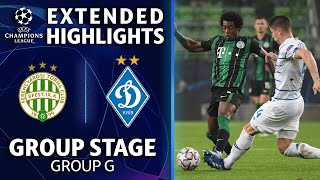 Ferencváros vs Dynamo Kyiv Extended Highlights  UCL on CBS Sports [upl. by Kramer62]