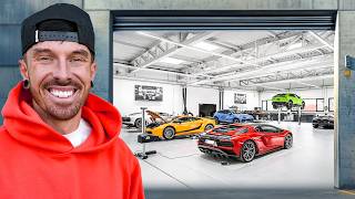 I BUILT MY DREAM SUPERCAR WORKSHOP [upl. by Elamaj]