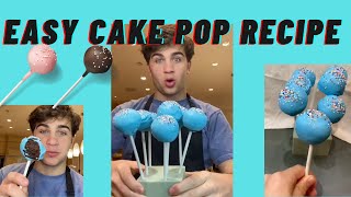 HOW TO MAKE CAKE POPSEASY RECIPE [upl. by Elson658]