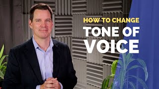 How to Change Tone of Voice [upl. by Alocin]