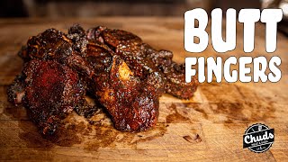 Country Style Ribs aka Butt Fingers  Chuds BBQ [upl. by Nalyr]