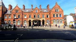 A Walk Around Marylebone Train Station in London [upl. by Nniuq]