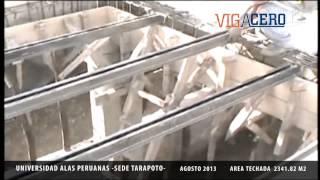 VIGACERO Viguetas prefabricadas de Acero Galvanizado [upl. by Trebmal]