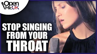 How To Stop Singing From Your Throat [upl. by Fanestil647]