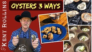 How to Cook Oysters  Grilled Baked and Rocky Mountain Style [upl. by Rramo150]