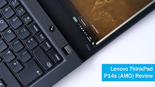 Lenovo ThinkPad P14s Review AMD Ryzen 7 Pro 4750U mobile workstation [upl. by Lrub]