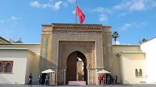 Royal Palace Rabat Marocco Africa [upl. by Enert406]