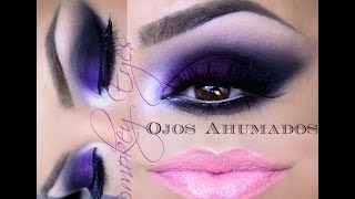 auroramakeup Ojos Ahumados Economico  Smokey eye ENGLISH SUBTITLES [upl. by Valoniah897]