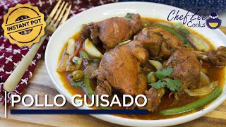 Instant Pot Pollo Guisado  Stew Chicken Recipe  Dominican Recipes  Chef Zee Cooks [upl. by Connolly240]