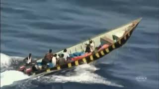 Somali pirates messing with Russian Ship [upl. by Kutzenco]