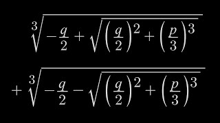 The Cubic Formula Cardanos Method [upl. by Abixah884]