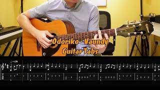 Odoriko  Vaundy Beginner Guitar Tabs [upl. by Jeb931]