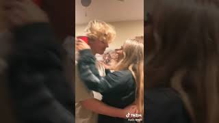 Sienna Mae Kisses Jack Wright after pouring water over him [upl. by Zebe904]