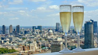 The London Eye Champagne Experience in London England [upl. by Ranchod]