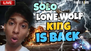 Free Fire Live 🔴 Lone Wolf King 🥴Yanva Gaming 😁 With Comeback Challenge 😂 ff freefire YanvaGaming [upl. by Ferren847]