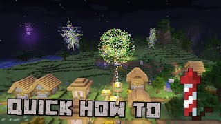 The ULTIMATE Guide to Fireworks in Minecraft Java 118 [upl. by Derr]