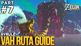 Zelda Breath of the Wild  Vah Ruta Divine Beast Walkthrough  Part 7 [upl. by Hayilaa260]