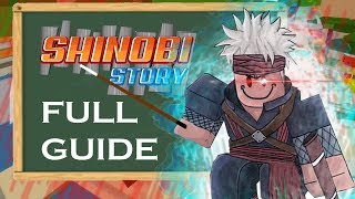 ROBLOX Shinobi Story Full Guide Controls Skills Stats Tips And More [upl. by Rasecoiluj164]