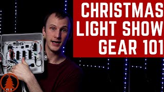 Christmas Light Show Gear 101 What Do You Need to Make a Great Light Show Happen [upl. by Atikan]