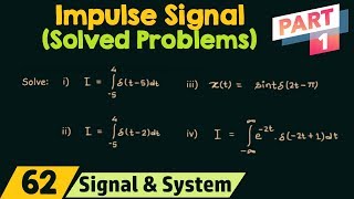 Impulse Signal Solved Problems  Part 1 [upl. by Assila]