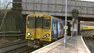 Half an Hour at 216  Birkenhead North Station 1022017  Class 507 508 terminus [upl. by Nikolas]