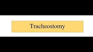 Tracheostomy [upl. by Rovert]