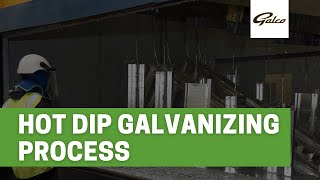 Hot Dip Galvanizing Process [upl. by Yttiy]