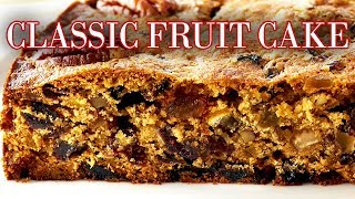 Professional Baker Teaches You How To Make FRUIT CAKE [upl. by Annovaj98]