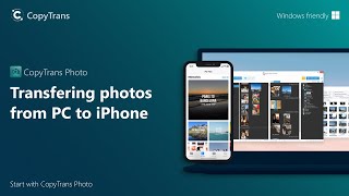 How to transfer photos from PC to iPhone [upl. by Derward]