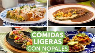 Comidas Ligeras con Nopales  Kiwilimón [upl. by Adnorrehs879]