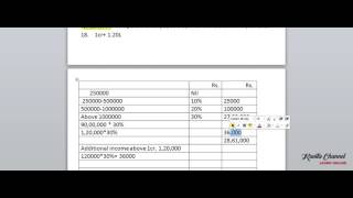 Income Tax  How to calculate Surcharge amp Marginal relief [upl. by Keemahs]