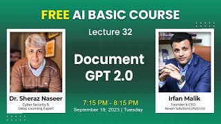 Lecture 32  AI Free Basic Course [upl. by Minetta]