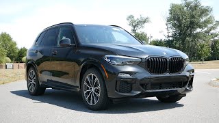 2021 BMW X5 xDrive45e Review  Start Up Revs Walk Around and Test Drive [upl. by Ecinahs]