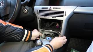 Opel Astra H разбираем панель приборов How to disassemble the dashboard Opel Astra H [upl. by Eniloj13]