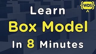 Learn CSS Box Model In 8 Minutes [upl. by Suolhcin]