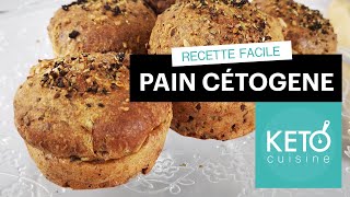 Recette pain faible en glucides  Régime ketocétogène [upl. by Long719]