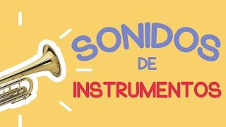 SONIDOS DE LOS INSTRUMENTOS MUSICALES PARA NIÑOS  ENGLISH and SPANISH JuegoEducativo [upl. by Chickie47]