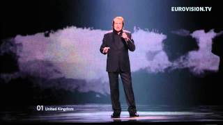 Engelbert Humperdinck  Love Will Set You Free  United Kingdom Live Grand Final  2012 Eurovision [upl. by Fugate]