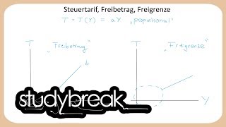 Steuertarif Freibetrag Freigrenze  Finanzwissenschaft [upl. by Ellenaj]